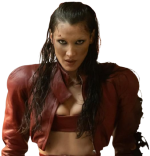 The Beauty Bella Hadid Leather Jacket - Image 3